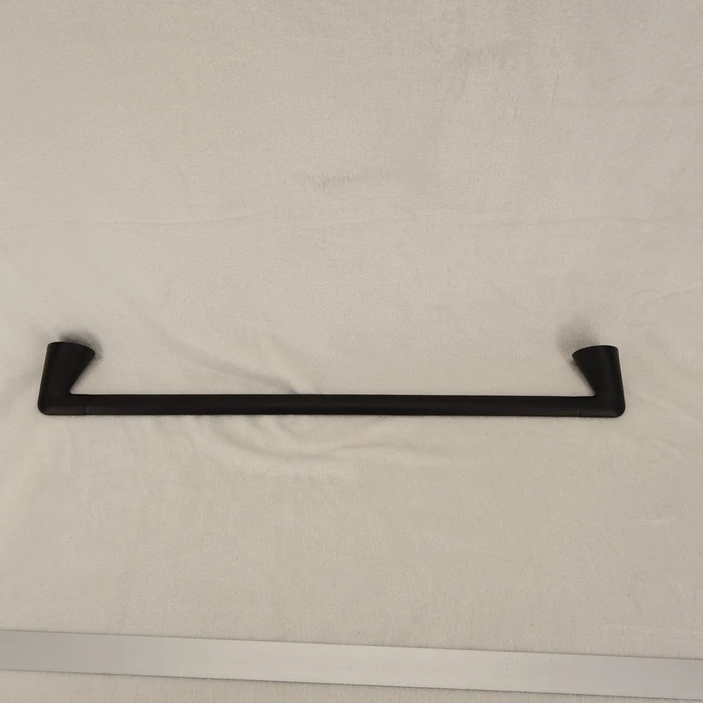 Kohler 24756-BL 24 Inch Towel Bar Matte Black Modern Bathroom Hardware